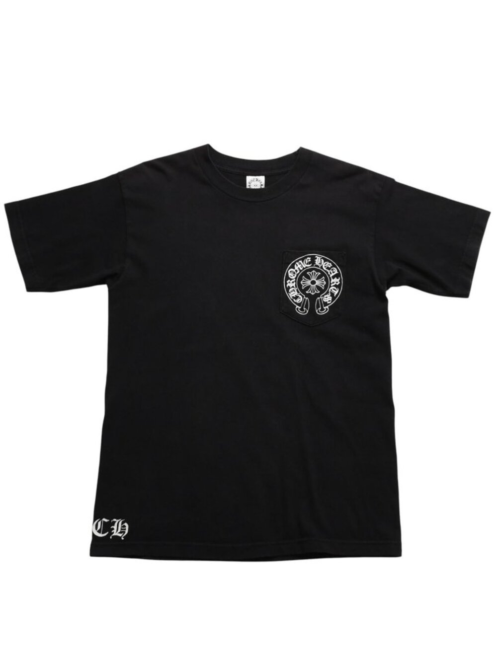 Chrome Hearts Vintage Model Horseshoe &star Print Pocket T-Shirt CH Cross M